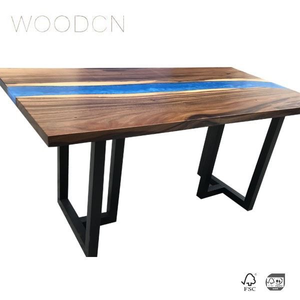 Black Walnut Dining Table Live Edge