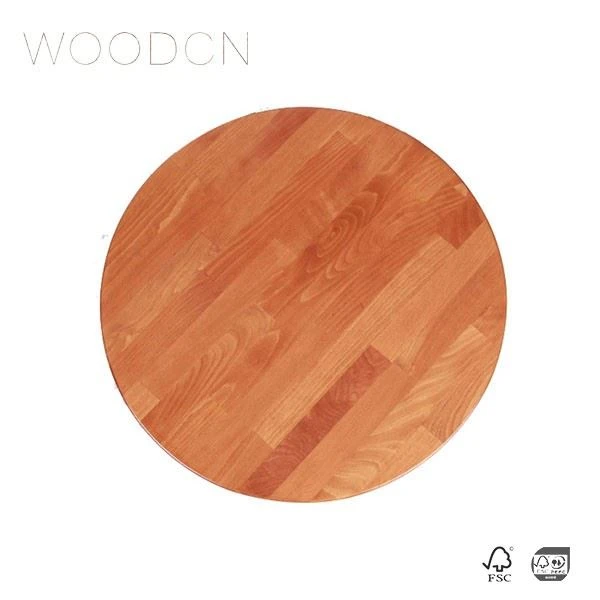 Beech Butcher Block Wood Dining Table