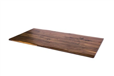 Desg Lifft Trydan Swyddfa Walnut Du Solid 30x60x0.8 ''