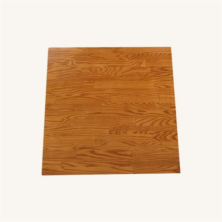 Solid Ash Wood Square Butcher Block Cpffee Table Top in Cherry Color Supplier best