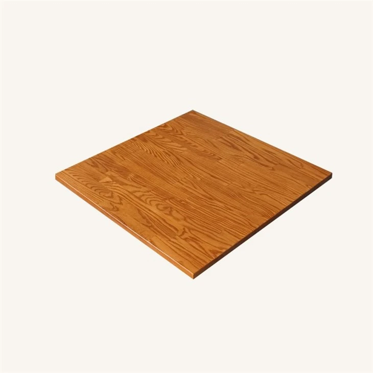 Solid Ash Wood Square Butcher Block Cpffee Table Top in Cherry Color Supplier factory