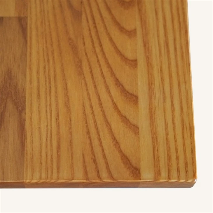 Solid Ash Wood Square Butcher Block Cpffee Table Top in Cherry Color Supplier price